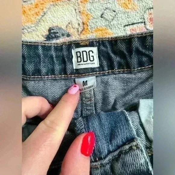 BDG Urban Outfitters Patchwork Jean Skirt Womens Medium - Picture 2 of 4